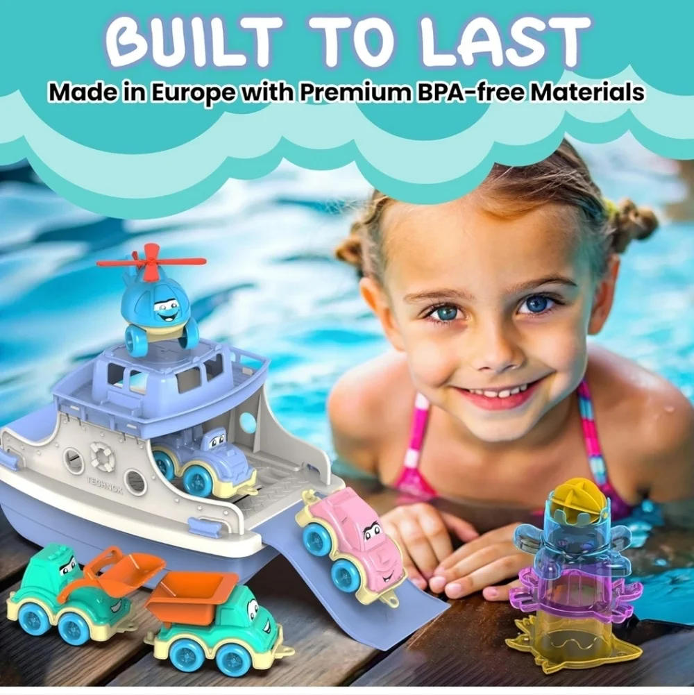 Ferry Boat Bath Toys For Kids